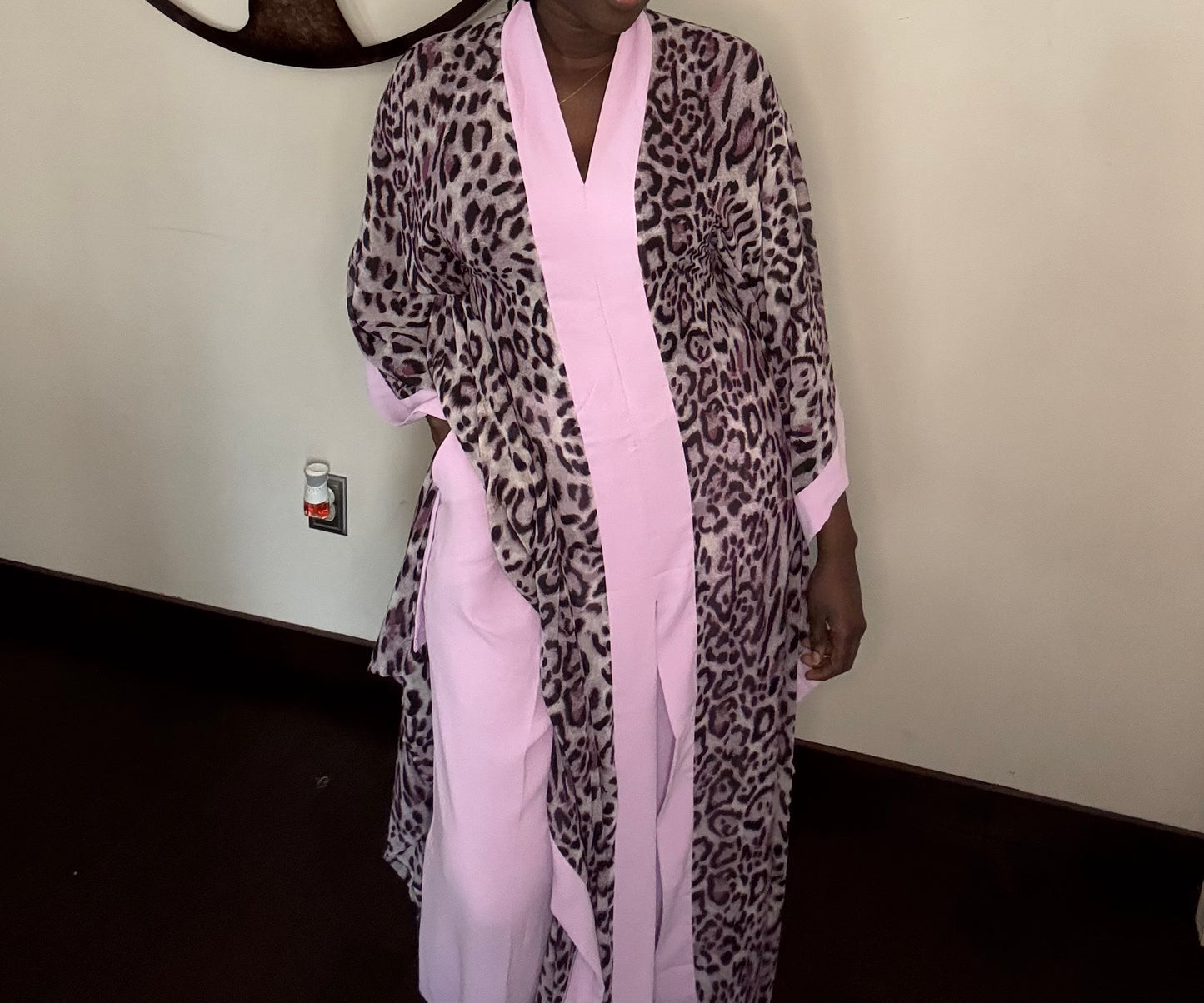 Leopard Tunic Maxi Dress