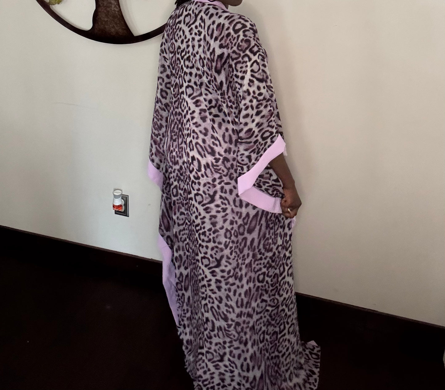 Leopard Tunic Maxi Dress