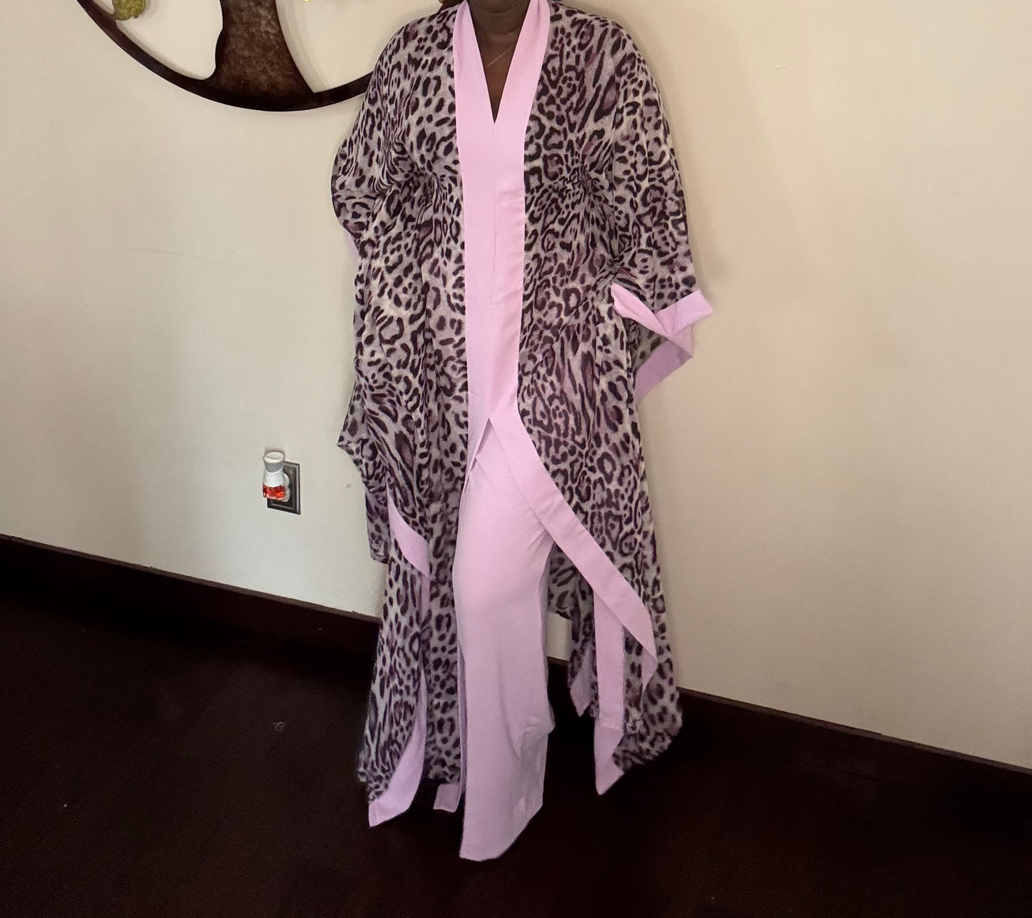 Leopard Tunic Maxi Dress