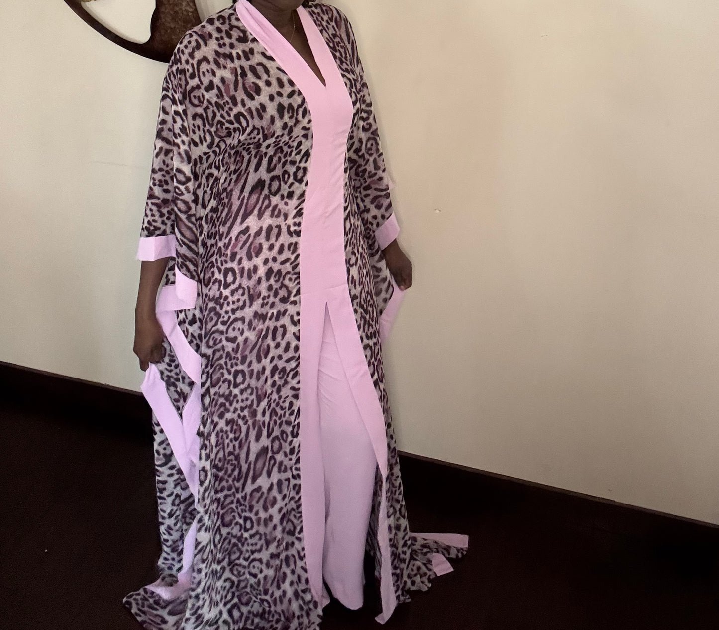 Leopard Tunic Maxi Dress