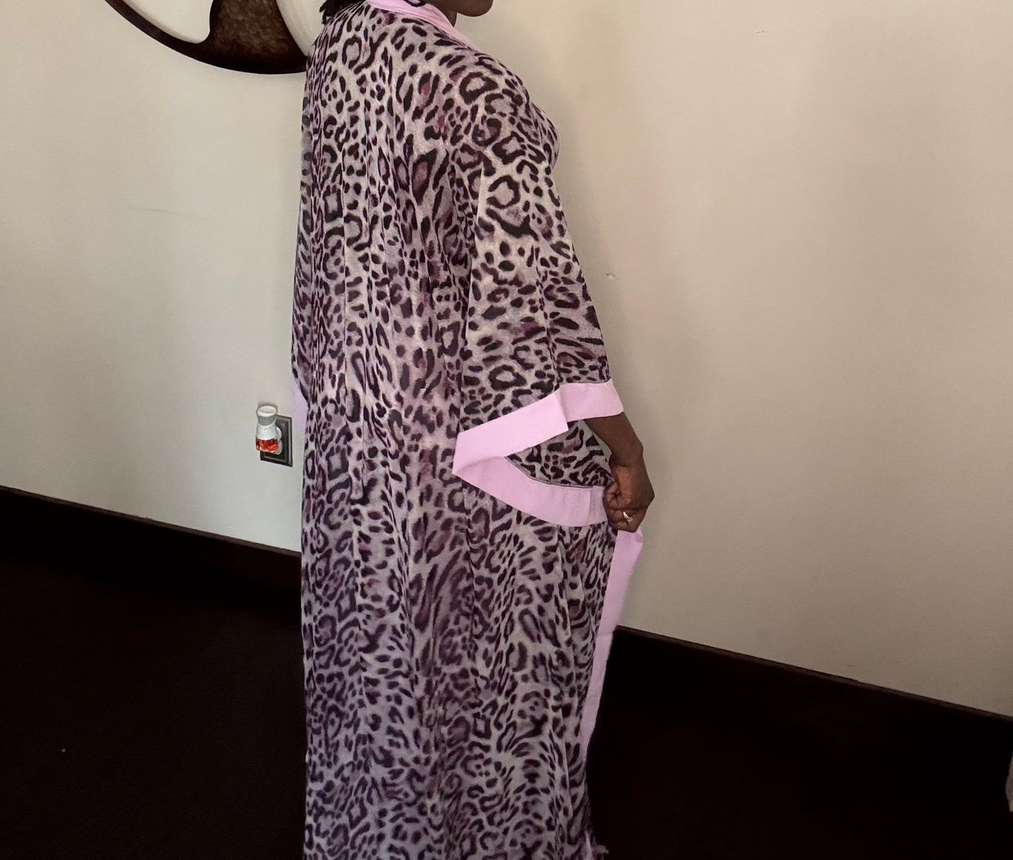 Leopard Tunic Maxi Dress