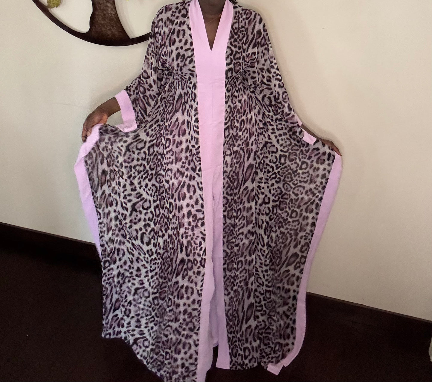 Leopard Tunic Maxi Dress